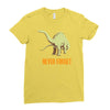 never forget Ladies Fitted T-Shirt
