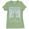 water is sacred no pipelines Ladies Fitted T-Shirt