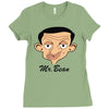 mr bean Ladies Fitted T-Shirt