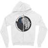 sci fi yin yang Zipper Hoodie