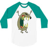 monster (2) 3/4 Sleeve Shirt