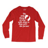 the only thing wrong with dogs Long Sleeve Shirts