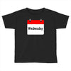 title of day of the week wednesday day of the week Toddler T-shirt