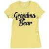 grandma bear Ladies Fitted T-Shirt