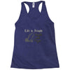 life is fragile Racerback Tank