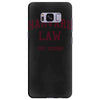harvard law just kidding   funny Samsung Galaxy S8 Plus Case