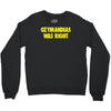 ozymandias was right Crewneck Sweatshirt