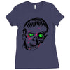 punk zombie baseball Ladies Fitted T-Shirt