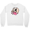 cute lop eared rabbit Crewneck Sweatshirt