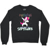 september born unicorns Crewneck Sweatshirt