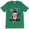 who loves lhasa apso T-Shirt