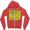 yes our no Zipper Hoodie