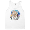 polygon bear graphic Tank Top