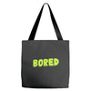 bored Tote Bags