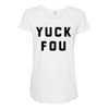 yuck fou Maternity Scoop Neck T-shirt