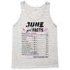 June Girl Facts Cancer Tank Top