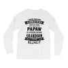 Super Cool Papaw Of A Freaking Awesome Grandson Long Sleeve Shirts