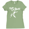 vive le rock! little richard black Ladies Fitted T-Shirt