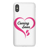 Coming Soon Baby Girl iPhoneX