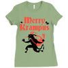 merry krampus Ladies Fitted T-Shirt