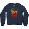 skull gradient Crewneck Sweatshirt