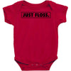 just floss border Baby Bodysuit