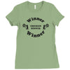 winner winner chicken dinner Ladies Fitted T-Shirt