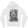 nuts about bikes Zipper Hoodie