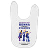 One Night Only Donna And The Dynamos Baby Bibs