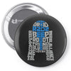 r2d2 typography Pin-back button