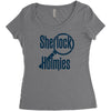 sherlock holmies Women's Triblend Scoop T-shirt