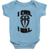 i can i will Baby Onesie
