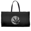cannabis fingerprinting (white) Weekender Totes