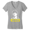 wm jogi weltmeisterschaft Women's V-Neck T-Shirt