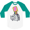 pop tart 3/4 Sleeve Shirt