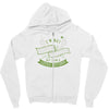 i'm not superstitious, but i am a little stitious Zipper Hoodie