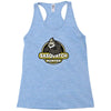 sasquatch hunter Racerback Tank