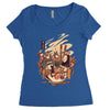Popular Ramen Women's Triblend Scoop T-shirt