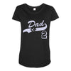 dad father grandfather Maternity Scoop Neck T-shirt