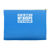 my biceps funny printed Accessory Pouches