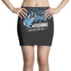 fishing fanatics Mini Skirts
