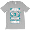 Never Underestimate the Strength of a Ovarian Cancer Warrior T-Shirt