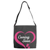 Coming Soon Baby Girl Adjustable Strap Totes