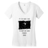 Stay Awake (f95) Women's V-Neck T-Shirt