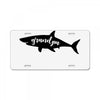 Grandpa Shark License Plate