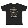 legendary riders are born in 2000 Toddler T-shirt