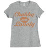 chubby and lovely Ladies Fitted T-Shirt