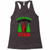 christmas drinking team Racerback Tank