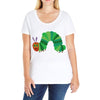 color funny Ladies Curvy T-Shirt