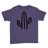 minimalistic cactus Youth Tee
